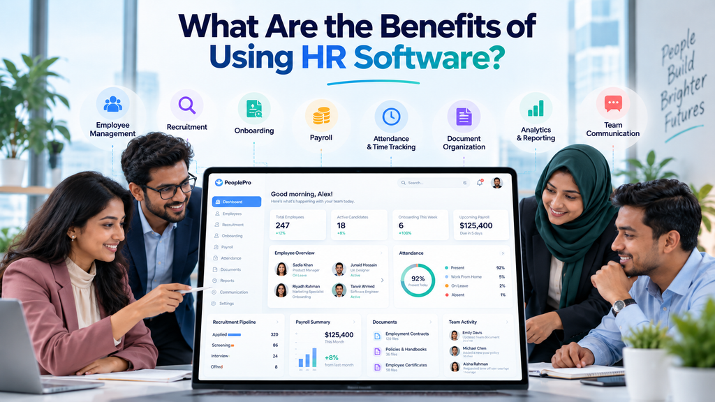 What Are the Benefits of Using HR Software?